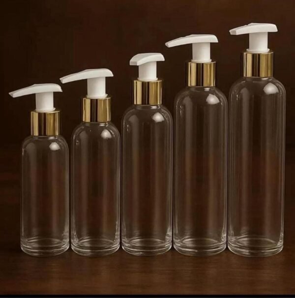 High Quality Plastic Bottle With White Pump - 50ML to 200ML