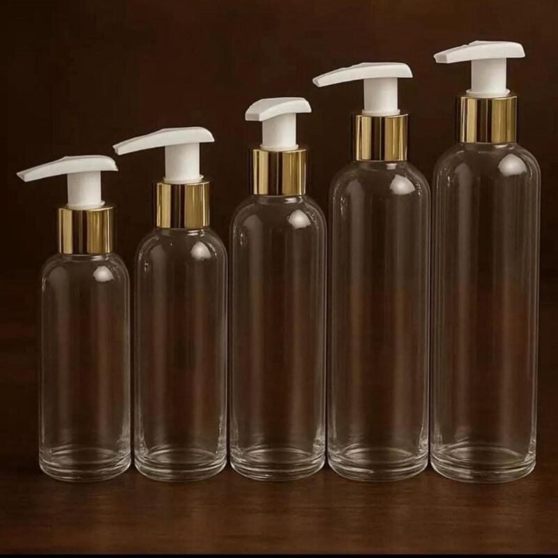 High Quality Plastic Bottle With White Pump - 50ML to 200ML