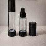 Airless Vacuum Bottle Black - 50ML, 30ML